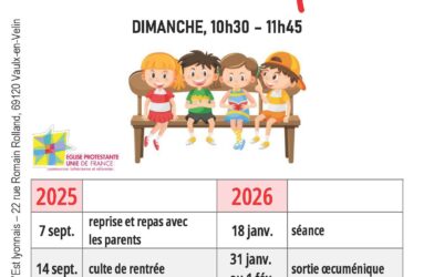 Éveil à la foi et école biblique
