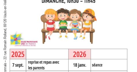 Éveil à la foi et école biblique