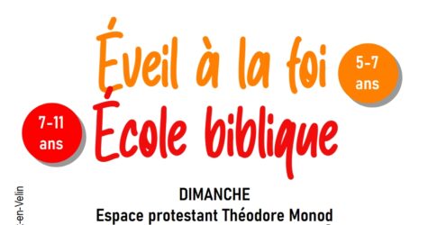 Éveil à la foi et école biblique