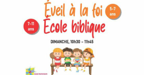 Éveil à la foi et école biblique