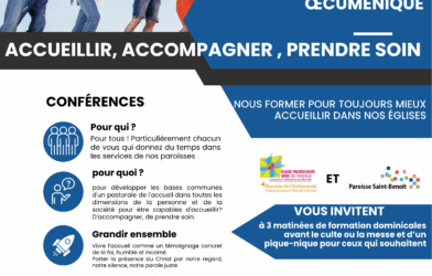 Formation Paroissiale œcuménique – Accueillir, accompagner, prendre soin